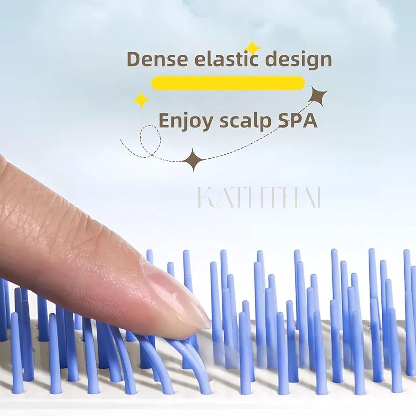 Kendi Kendini Temizleyen Otomatik Tuşlu Saç Tarağı